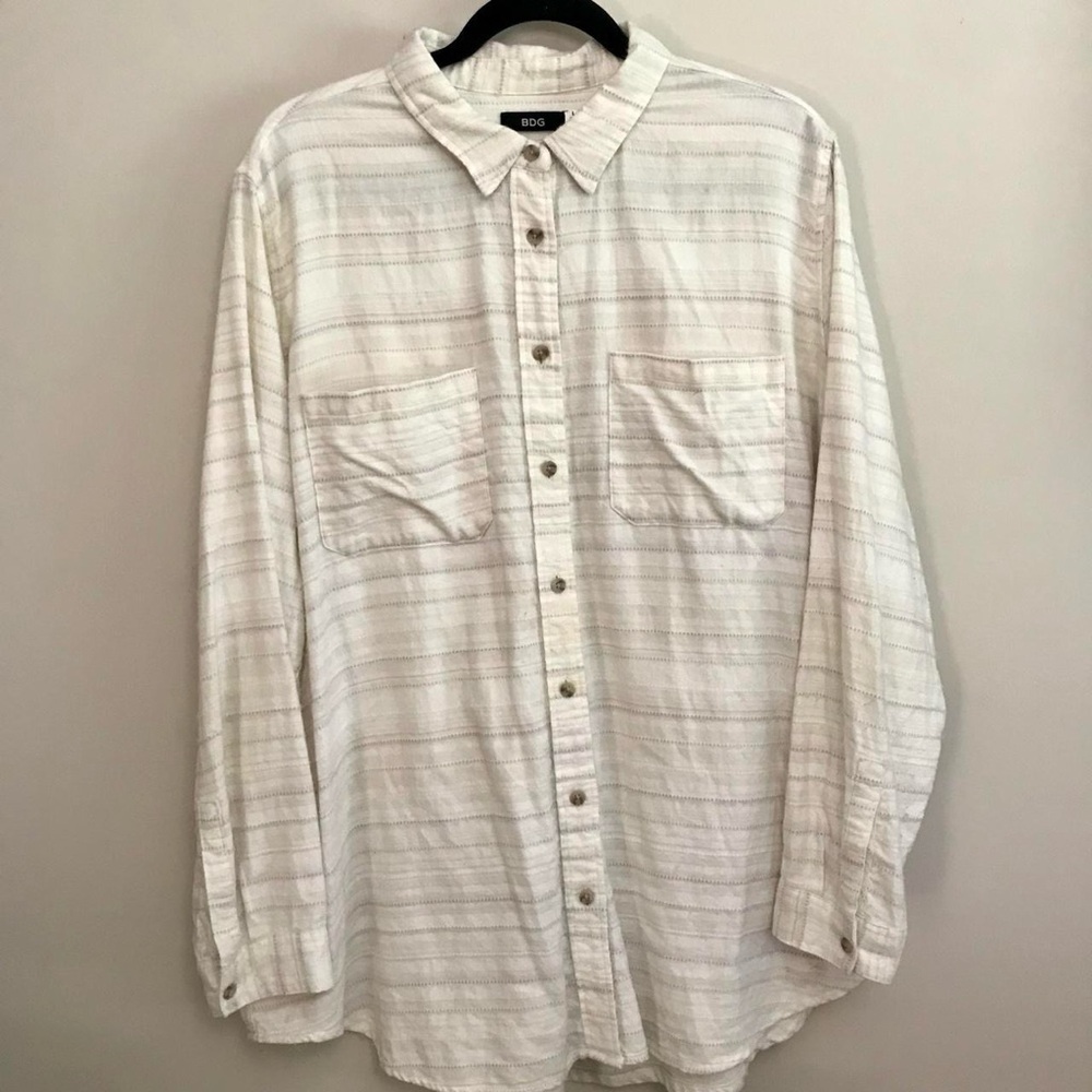 BDG White Flannel